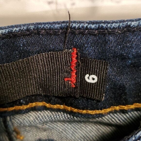 BDG Urban Outfitters dark wash denim mini skirt - Picture 3 of 6